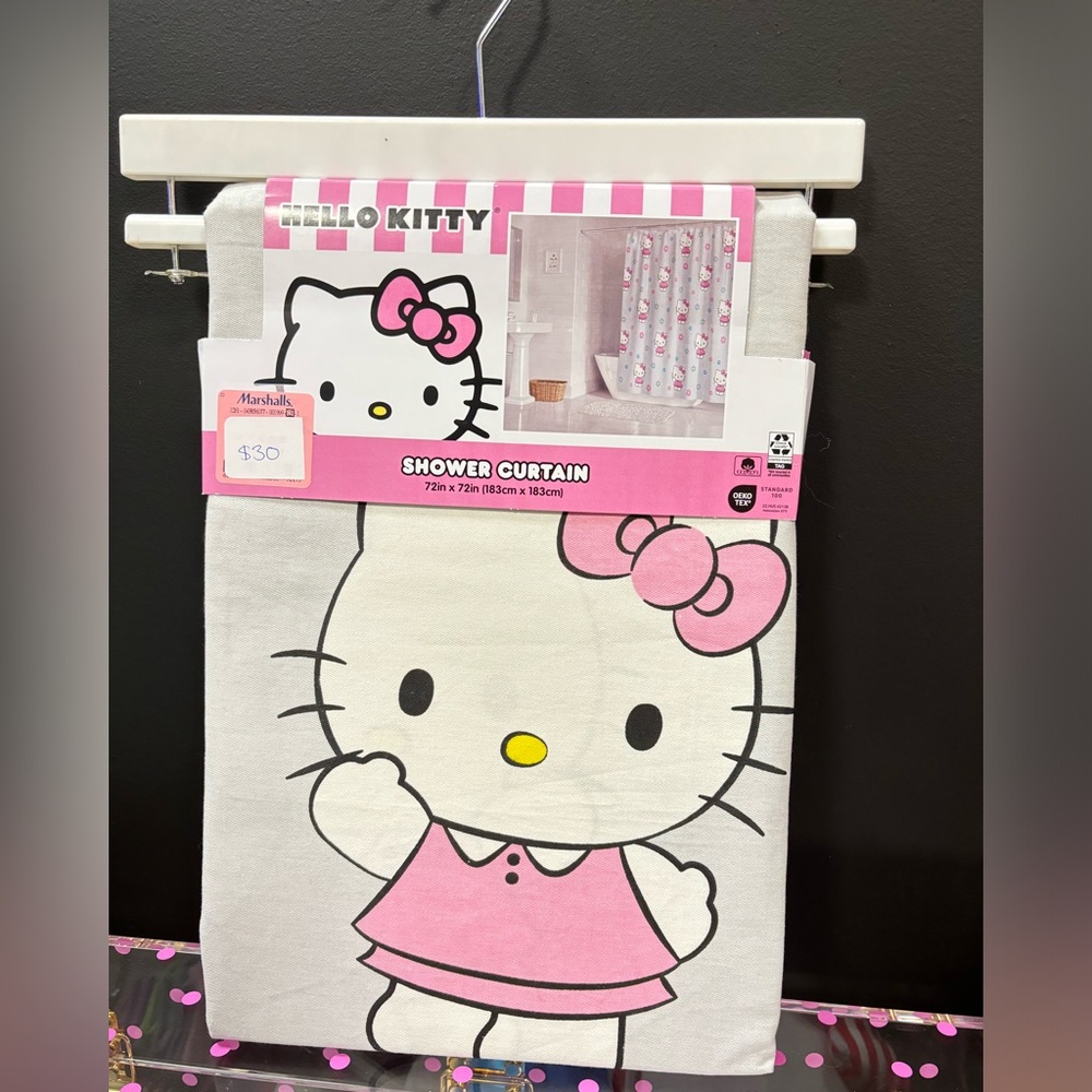 HELLO KITTY SHOWER CURTAIN